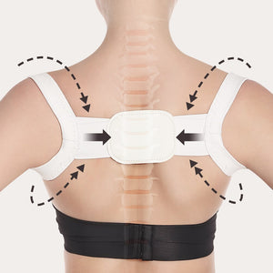 Invisible back posture orthotics