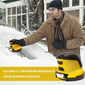 Car Electric Snow Scraper Ice Scraper Winter Auto Window Snow Shovel Windshield Defrosting Cleaning Tool Accessories Chargeable