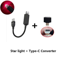Image of Mini LED Car Roof Star Night Lights Projector
