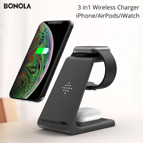 Image of 3 in 1 Wireless Charger Station