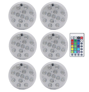 16 COLORS SUBMERSIBLE LED POOL LIGHTS 2pack