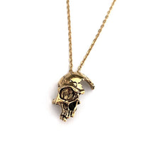 Image of HANDMADE SHATTERED SKULL NECKLACE