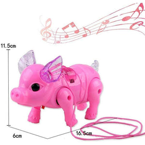 Electric Walking & Singing Musical Piggy Toy