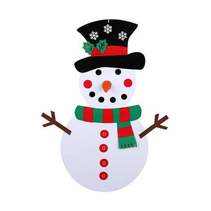 DIY Felt Christmas Snowman or Tree – Children’s Favorite Gift
