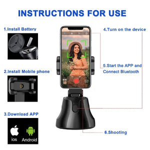 Auto Tracking Smart Shooting Phone Holder