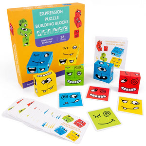Puzzle Building Cubes