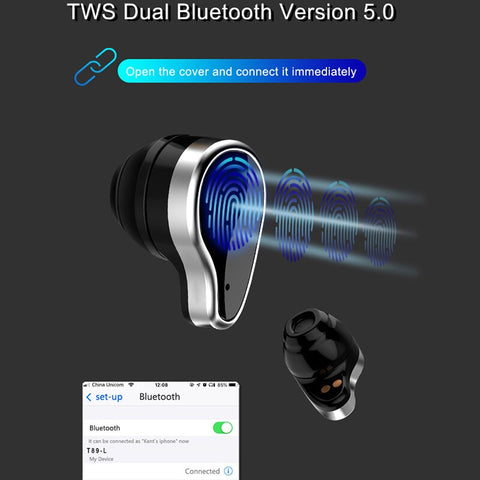 Image of 2-In-1 Wireless Bluethooth Headset & Smart Bracelet