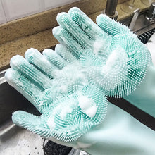 Image of Silicone Scrubbing Gloves