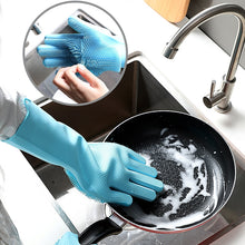 Image of Silicone Scrubbing Gloves