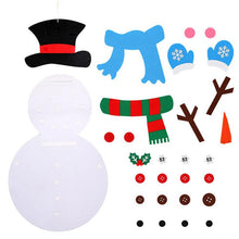 Image of DIY Felt Christmas Snowman or Tree – Children’s Favorite Gift
