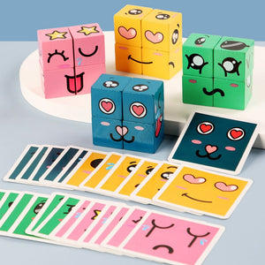 Puzzle Building Cubes
