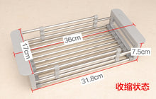 Image of Kitchen Telescopic Drainer Rack