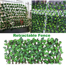 Image of Expandable Faux Privacy Fence