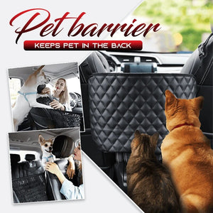 Premium car seat storage bag & net