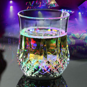 Liquid Activated Multicolor LED Glasses