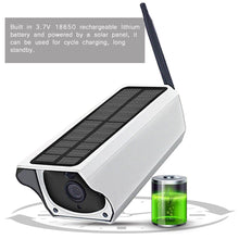 Image of Solar surveillance camera