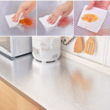 Image of Waterproof Oil Proof Aluminum Foil Self Adhesive Wall Sticker
