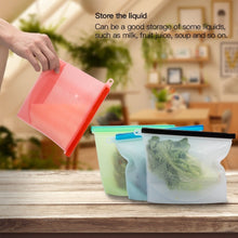 Image of Reusable Silicone Food Bag