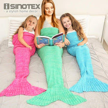 Image of Mermaid Tail Blanket