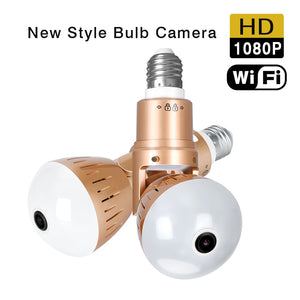 Light Bulb WiFi Security Camera