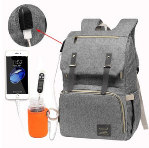 Usb Charger Laptop Diaper Bag