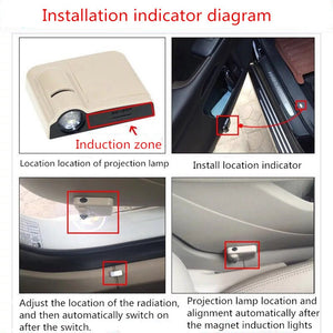 Universal Wireless Car Projection Led