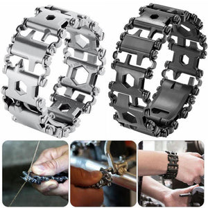 29 In 1 Multi-Tool Wearable Stainless Steel Bracelet