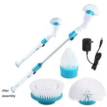 Image of Power Cleaning Scrubber With Extension Handle
