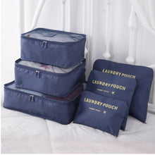 Image of 6 PC Portable Travel Luggage Packing Cubes