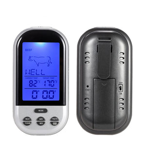 Digital wireless food thermometer