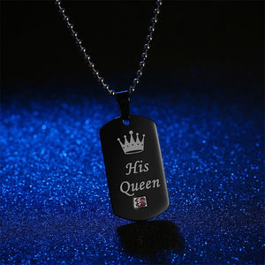 King And Queen Necklace