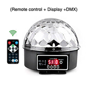 LED DISCO CRYSTAL BALL WITH FREE USB