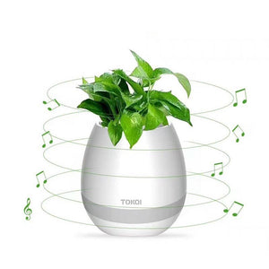 LED Bluetooth Music Planter Pot