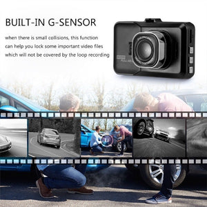 3″Dash Camera Car DVR Dash Cam Video Recorder