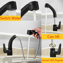 Image of Height Adjustable Pull-out Sink Tap