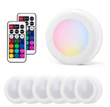 Image of Colour-changing remote-controlled LED wireless