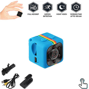 Mini Camera with Night Vision & Motion Sensor