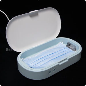 New! Ultraviolet UV Phone Sterilizer Box Face Mask Tools Sanitizer Disinfection Cleaner BF-1804