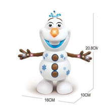 Image of Electric Dancing Music Snowman Toy