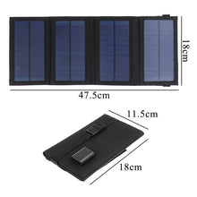Image of Solar Powered Foldable USB Phone Charger