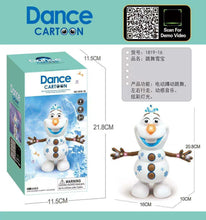 Image of Electric Dancing Music Snowman Toy