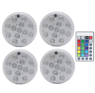 16 COLORS SUBMERSIBLE LED POOL LIGHTS 2pack
