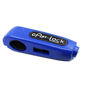 CapsLock effective motorcycle grip lock security
